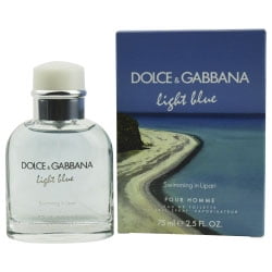 dolce&gabbana light blue pour homme swimming in lipari