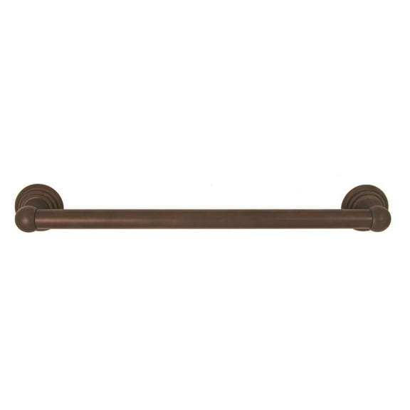 Embassy 12" Wall Mounted Towel Bar, Chocolate Bronze