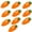 A, variant on 10 Pcs Cute Carrot Shaped Easter Eggs, 4.7”*2" Plastic Empty Eggs Fillable, Clear Bright Orange Plastic Carrot for Easter Themed Party, Basket Stuffers, Toys Filling Treats