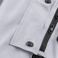 thumbnail image 7 of Men's Casual Straight Cargo Pants, Trousers, Joggers, Elastic Waist Drawstring Stretchy Lightweight Breathable Quick Dry, Multi-Pocket Relaxed Fit, Daily Gym Hiking Streetwear, 7 of 7