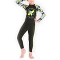 thumbnail image 1 of Soidarity Traje de neopreno para niños engrosado, cómodo, para niños, ropa de surf para mantener el calor, ropa de baño para niños y niñas con mangas Deportes acuáticos Gris L Soidarity OD003683-03, 1 of 6