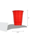 thumbnail image 5 of Matter Compostable Disposable Cups, 18 oz., Red, 25 Count, 5 of 11
