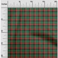 thumbnail image 2 of oneOone Cotton Jersey Dark Green Fabric Check Fabric For Sewing Printed Craft Fabric By The Yard 58 Inch Wide, 2 of 4