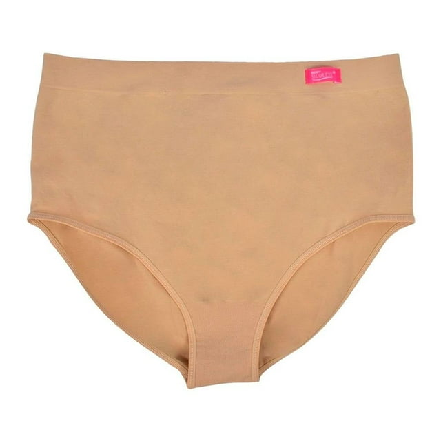 Pantaleta Body Siluette para Mujer, Completa Beige Talla G