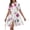 Hot Pink, variant on Iyufng Women Dresses for Summer Women's Short Sleeve Button Down Casual Printed Flowy A-Line Shirt Dress