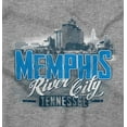 thumbnail image 2 of Tennessee TN Memphis River City Plus Size Crewneck Graphic Tee Shirt Brisco Brands 2X, 2 of 4