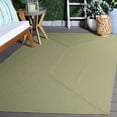 thumbnail image 4 of SAFAVIEH Braided Rishika Solid Machine Washable Reversible Area Rug, Sage, 3' x 5', 4 of 18