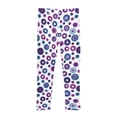 thumbnail image 4 of joogoo Girls' Leggings Purple Blue Circle Yoga Pants 9-10T, 4 of 8