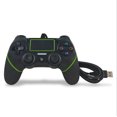 thumbnail image 1 of Controlador PS4 Controlador de cable PS4 Controlador de juegos con cable PS4 nueva solución-verde oscuro, 1 of 1