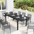 thumbnail image 2 of Outsunny 60.6"/84.3" Expandable Patio Dining Table for 8-10 People, 2 of 10