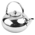 thumbnail image 4 of Durable Stainless Steel Tea Kettle Teapot With Filter 1/1.5/2 /2.5L For Kitchen Camping, Metal Infuser Teapot Water Coffee Pot, 4 of 10