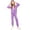 Purple, variant on Arshiner 2 Piece Outfits for Girls Velour Tracksuit Hoodie and Jogger Set Sweatsuit Athletic Clothes Sets