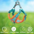 thumbnail image 5 of HANI Dog Harness- No Pull Step-in Small Dog Harness with Quick Release Buckle - Dog Harness for Small Dogs or Medium Dog Harness for Indoor and Outdoor Use，Reflective Easy Control,Blue,L, 5 of 9