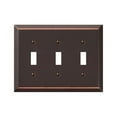 thumbnail image 1 of 163TTTDB 3 Toggle Plaque Murale Bronze Vieilli, 1 of 1