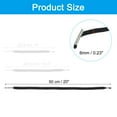 thumbnail image 2 of Uxcell Elastic Barbed Cord Loop Stretch Flat String with Metal Barb Fasteners for Hats Masks Menus Crafting Book 100 Pcs Black 20 in, 2 of 7