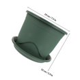 thumbnail image 2 of ADDHAT 4Jgo Contenedores De Plantas Plásticos Para Exterior E Interior Con Resistente, 2 of 8