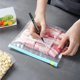 thumbnail image 3 of Bolsas reutilizables para almacenamiento de alimentos: bolsas reutilizables para almacenamiento de alimentos a prueba de fugas y bolsas reutilizables para almacenamiento de alimentos para carne, pescado, pollo, verduras y frutas brillar Electrónica, 3 of 4
