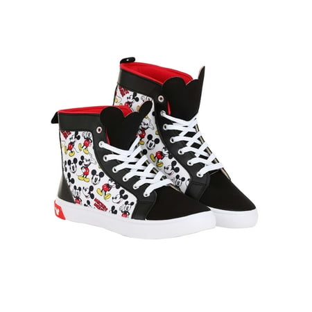 

Mens Mickey Mouse High Top Sneakers