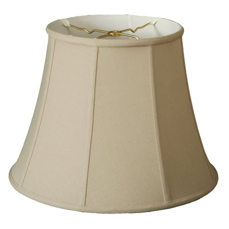 Royal Designs 17" Modified Bell Lamp Shade Linen Beige