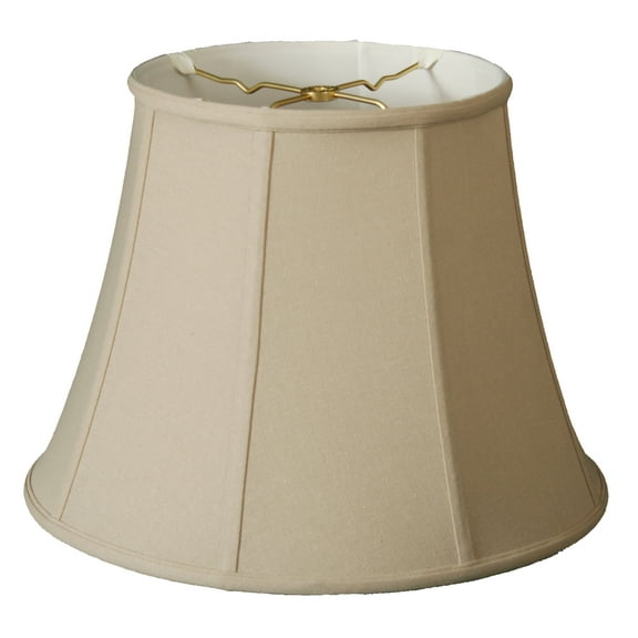 Royal Designs 17" Modified Bell Lamp Shade Linen Beige