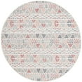 thumbnail image 3 of SAFAVIEH PYR217A Pyramid Ivory Grey / Rust, 3 of 4
