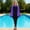 Purple, variant on Piuwrlz Kids Swimsuit Girls Swimming Suit Sets Hawaiian shirt Long Sleeves Swimwear Green Size 5-6Years