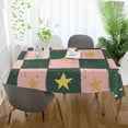 thumbnail image 3 of Yayeee Tablecloths 54" x 54" Rectangle Wrinkle Resistant Party Table Cover, Pink Abstract, 3 of 8