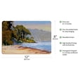 thumbnail image 2 of Goleta Beach - Santa Barbara California - From an Original Color Painting by Wade Koniakowsky - 8 x 12 inch Vintage Wood Art Sign, 2 of 4