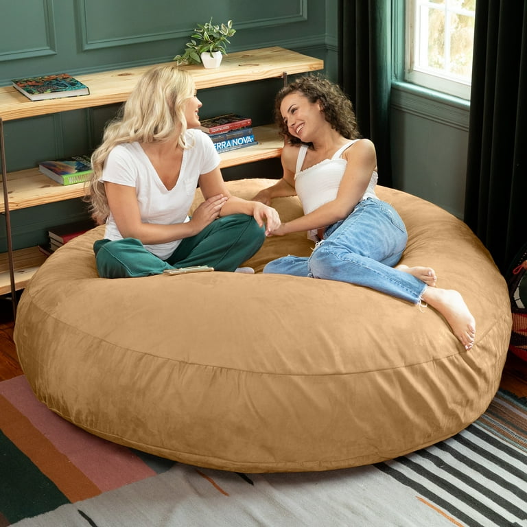 Jaxx 6ft Cocoon - XXL Bean Bag Chair for Adults, Washable Cover