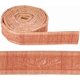 thumbnail image 1 of Borde de pared autoadhesivo flexible de espuma de PVC con relieve 3D, impermeable, color marrón arena, 90 x 3,1 cm, para decoración del hogar, oficina y hotel., 1 of 9