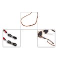 thumbnail image 2 of CHICHUMID 1Ensemble Chaîne de Lunettes Perlée Antidérapante Bois Rétro Cordon de Lunettes pour Femmes Rentrée Scolaire, 2 of 8