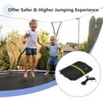 thumbnail image 3 of 6ft Trampoline Safety Net with 6 Poles & Nylon Seine for Bed Protection New K4 I7T1, 3 of 6