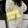 thumbnail image 6 of PU Leather Everyday Bag for Women Shoulder Bag Retro Armpit Bag for Commuting, 6 of 21