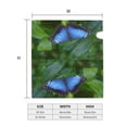 thumbnail image 4 of Haiem Blue Morpho butterfly Pattern Mailbox Covers Magnetic ,Mailbox Wraps Post Letter Box Cover for Holiday Garden Yard Decor-25.5x21 in, 4 of 8