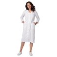 thumbnail image 4 of Adar Robe de Sarrau Universelle pour Femmes - Robe à Col Brodé, 4 of 7