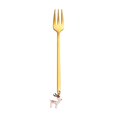 thumbnail image 2 of Christmas Coffee Table Decorations Home Christmas Decorations Metal Coffee Fork Stirring Spoon Christmas Table Decorations New Year Christmas Party Table Decorations, 2 of 8
