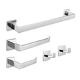 thumbnail image 4 of Kingston Brass Lasdun 5-Piece Bathroom Hardware Set Brushed Brass, 4 of 4