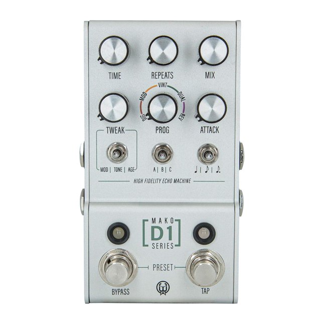 Pedal de Retardo Estéreo Walrus Audio MAKO Series Alta Fidelidad