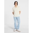 thumbnail image 5 of No Boundaries Men's Vintage Straight Fit Jeans, 100% Cotton, 14 oz Denim, Men's 28x30-40x32, 5 of 5