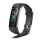 thumbnail image 1 of Fitness Tracker with Body Temperature Heart Rate Sleep Monitor, IP68, Sport 16 Modes for iPhone & Android Phones Man Women (Black), 1 of 5