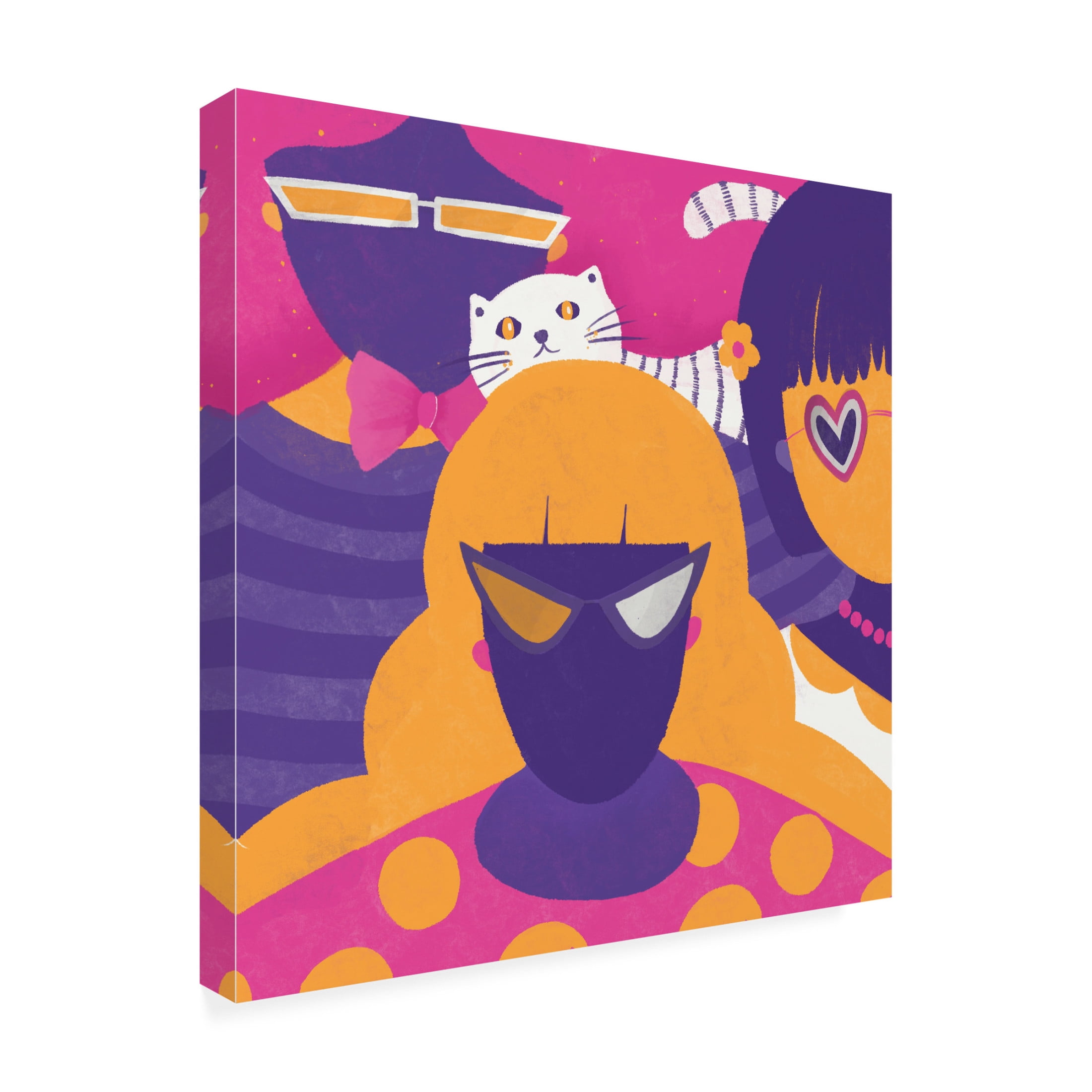 Trademark Fine Art Shriya Bhattacharya Womxn Canvas Wall Art
