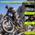 thumbnail image 6 of 20" Fat Tire Electric Bike for Adults, Class 2 E-Bike, 750W Motor (Peak 1000W), 48V 15.6Ah Battery, 6 of 9