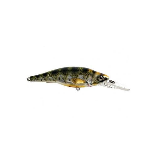 LiveTarget Yellow Perch Deep Dive Crank/Jerkbait 3-5/8" - Metallic/Glass