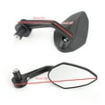 thumbnail image 2 of Motorcycle Sportbike 7/8" Handle Bar End Mirrors For 790 690 390 125 BK, 2 of 9