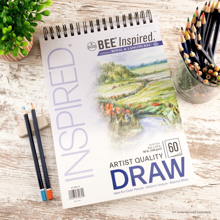 Bee Paper Bee Inspired Drawing Paper Pad, 9x12, 60 Sheets photo 3