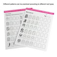 thumbnail image 3 of Drawing Painting Exercise Books Tool Nail Art Practice Template Learning, 3 of 7