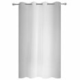 thumbnail image 2 of Outdoor Curtains for Patio Waterproof, Grey Ombre Windproof Pravicy Outside Porch Blackout Curtain, Gray White Gradient Modern Abstract Art Sun Blocking Grommets Curtains for Cabana Gazebo 54"x108", 2 of 9