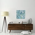 thumbnail image 2 of Global Gallery Albena Hristova 'Stack of Tubes Blue' Canvas Wall Art, 2 of 4