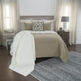 thumbnail image 5 of Donny Osmond Breeze on By 106" X 92" Cotton Quilt in Taupe, 5 of 5