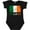 AB-Black, variant on Inktastic Ireland Flag Boys or Girls Baby Bodysuit